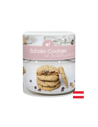 Смес за печене на шоколадови бисквити с черен шоколад, 327 g