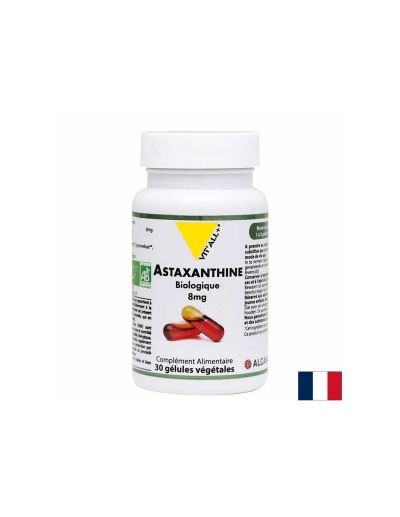 Добро зрение и клетъчно здраве - Астаксантин, 8 mg x 30 капсули