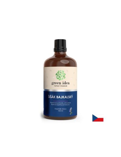 Безсъние и имунитет - Шлемник байкалски, 100 ml тинктура (без алкохол)