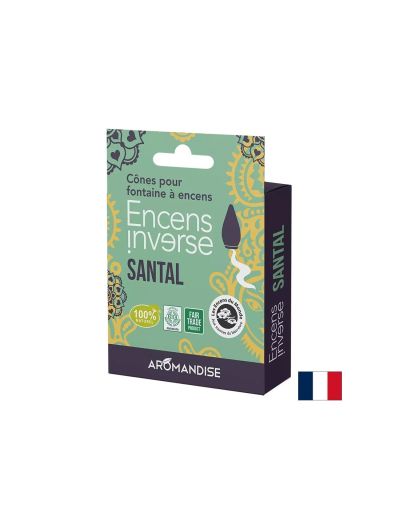 Конуси за горене от сандалово дърво, 10 бр.