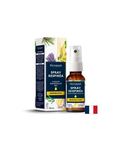 Спрей за дихателната система с 9 вида етерични масла, 30 ml