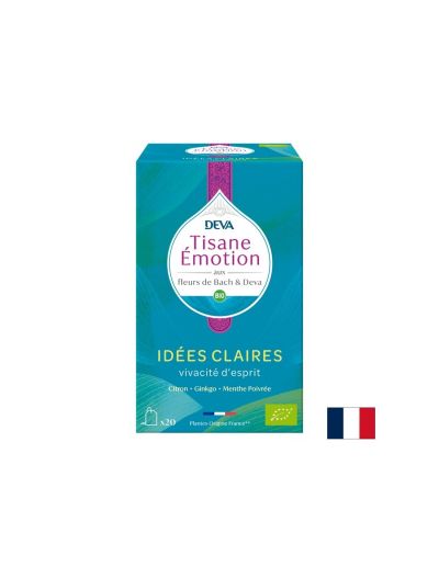 Билков чай „Концентрация“ (с флорални еликсири по метода на д-р Бах), 20 филтърни пакетчета