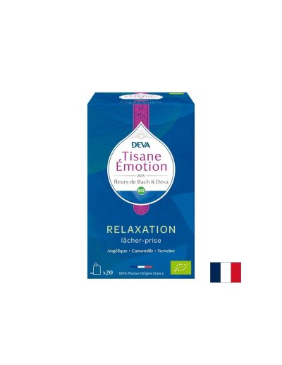 Билков чай за релаксация (с флорални еликсири по метода на д-р Бах), 20 филтърни пакетчета