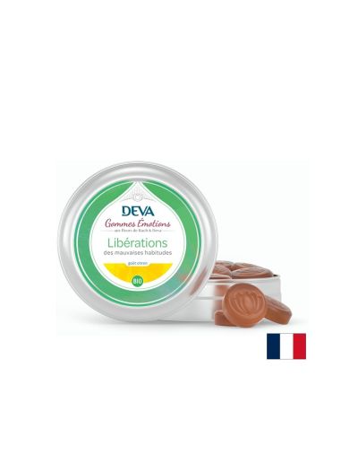 Дъвчащи билкови бонбони за освобождаване от вредни навици, по метода на д-р Бах, 45 g