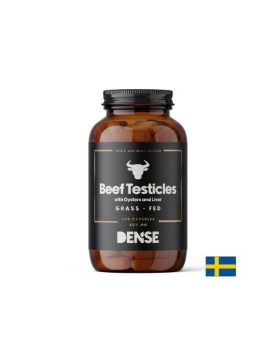 Сексуална функция - Говежди тестиси + говежди черен дроб и екстракт от стриди, 240 капсули