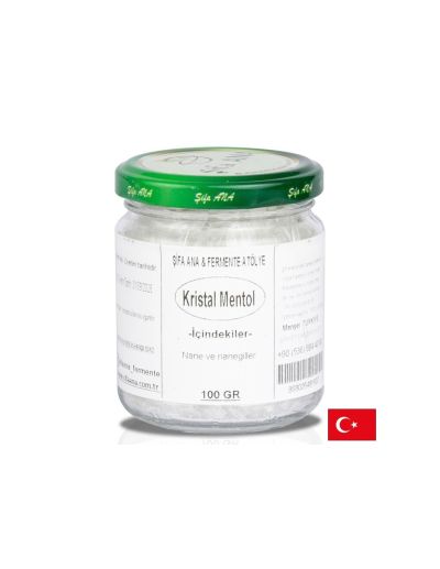 Ментол на кристали - улеснява дишането, 100 g