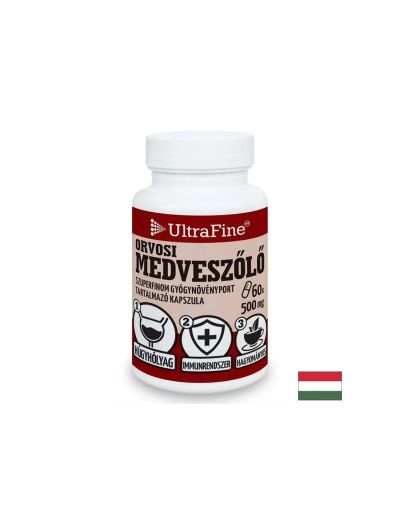 Уринарно здраве - Мечо грозде (лист), 500 mg x 60 капсули