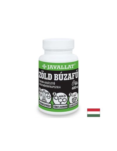 Черен дроб и добро храносмилане - Пшенична трева, 400 mg x 60 капсули