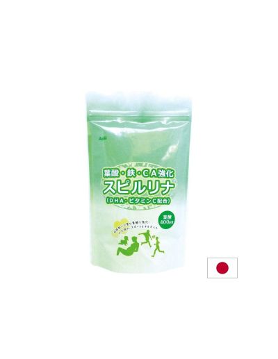 Японска спирулина + Омега-3, фолиева киселина, желязо, калций - Женско здраве, 1200 таблетки