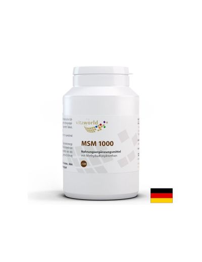 Стави и кости - MСМ (метилсулфонил метан), 1000 mg x 120 таблетки