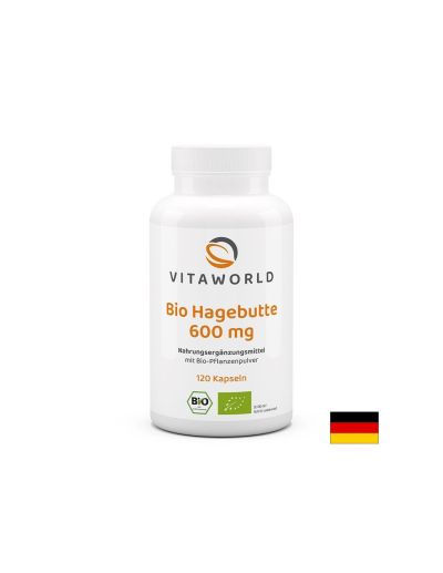 Имунитет и кръвоносна система - Шипка (плод), БИО, 600 mg x 120 капсули