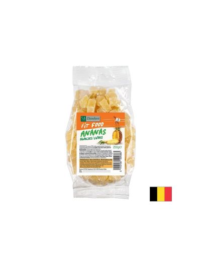 Сушен ананас на кубчета, 250 g
