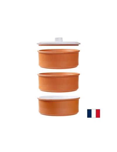 Керамични тави за покълване на кълнове, 3 бр