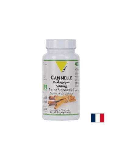 Контрол на кръвната захар - Цейлонска канела, БИО, 500 mg x 80 капсули