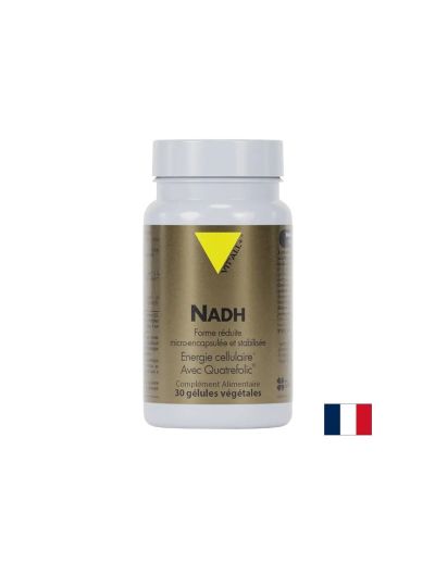 Клетъчно здраве - Никотинамид аденин динуклеотид NADH + фолиева киселина, 30 капсули