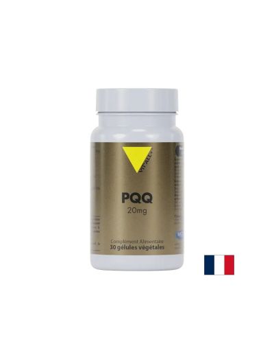 Клетъчно здраве, сърдечна и мозъчна функция - Пиролохинолин хинон PQQ, 20 mg, 30 капсули