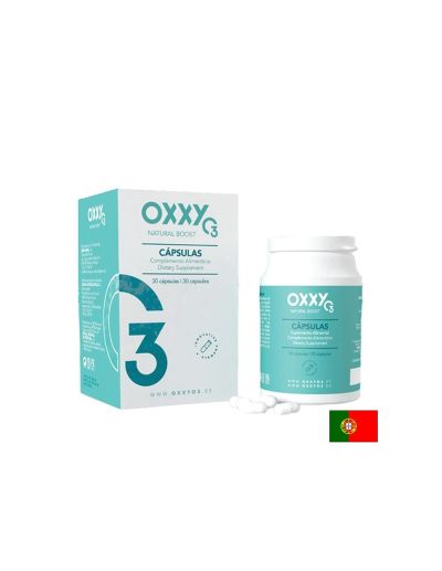 Oxxy O3 – Озонирана антиоксидантна формула за клетъчна защита и жизненост, 30 капсули
