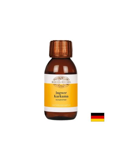 Куркума с джинджифил, черен пипер и витамин C за имунитет и противовъзпалителна подкрепа, 100 ml