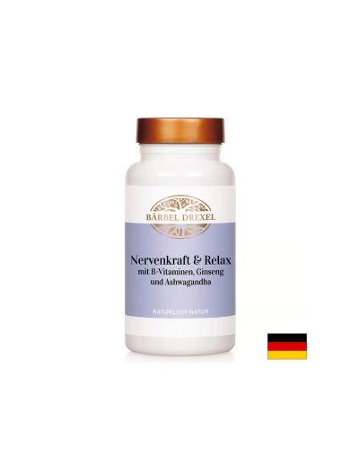 Невро Релакс с витамини B, женшен и ашваганда - За емоционален баланс и психическа устойчивост, 30 капсули