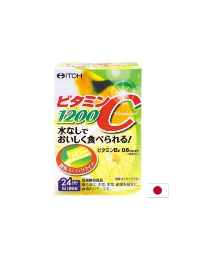 Витамин С 1200 mg + витамин В2 – имунитет и антиоксидантна защита, 24 сашета