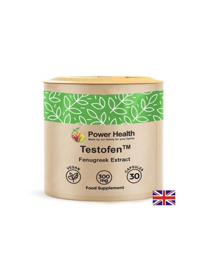 Testofen™ сминдух – За енергия, хормонален баланс и тонус, 300 mg, 30 капсули