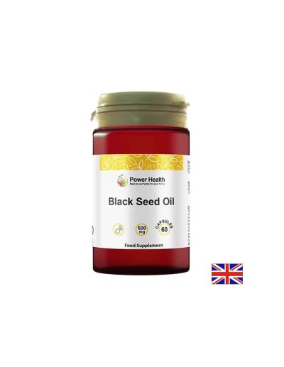 Черен кимион – Подпомага имунитета, храносмилането и антиоксидантната защита, 500 mg, 60 капсули