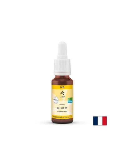 Цветна есенция Цикория (Chicory) N°8 – Безусловна обич и емоционална свобода, 20 ml капки