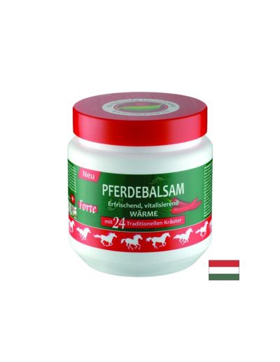 Конски балсам със загряващ ефект – 24 билкови екстракта за стави и мускули, 500 ml