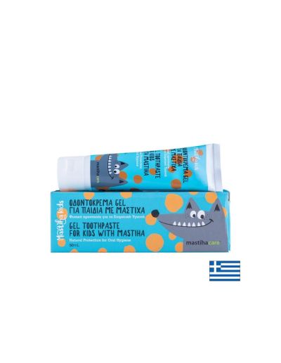 Детска гел паста за зъби с мастиха – Защита на зъбките и свеж дъх, 50 ml