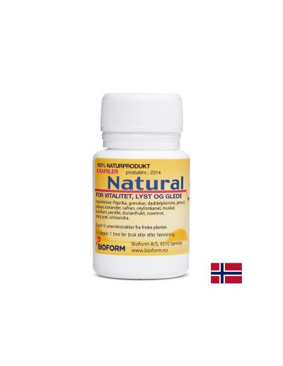 Билкова формула за тонус и енергия – Златен корен, шизандра и шафран, 8 капсули