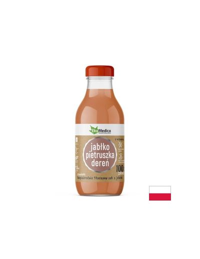 Ябълка + Магданоз + Дрян – За имунитет и детокс, сок 300 ml