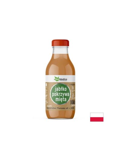 Ябълка + Коприва + Мента – Подкрепа при задържане на течности, сок 300 ml