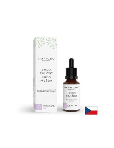 Билкова формула за либидо – Енергия и баланс за жени, тинктура без алкохол 25 ml