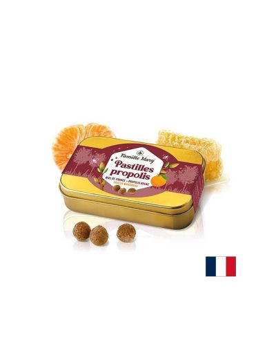 Прополис пастили – Гърло и имунитет, с вкус на мандарина, 60 g