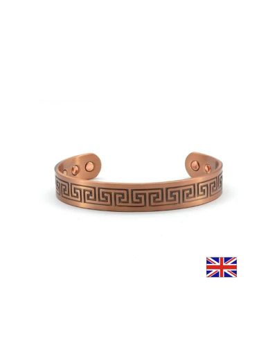 Магнитна гривна Гръцки ключ – Енергия и стабилност, размер L, 1 бр.