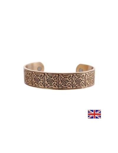 Магнитна гривна Келтски квадрат – Сила и защита, размер L, 1 бр.