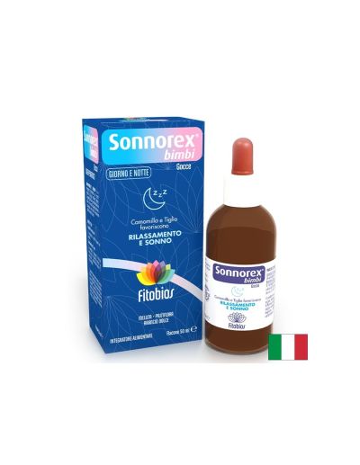 Спокоен сън и баланс при деца с липа, маточина и пасифлора Sonnorex Bimbi, 50 ml капки