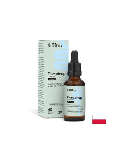 Пробиотик 1.33 млрд. CFU + Витамин D3 33.3 µg – Имунна защита и чревен комфорт Floradrop, капки, 20 ml