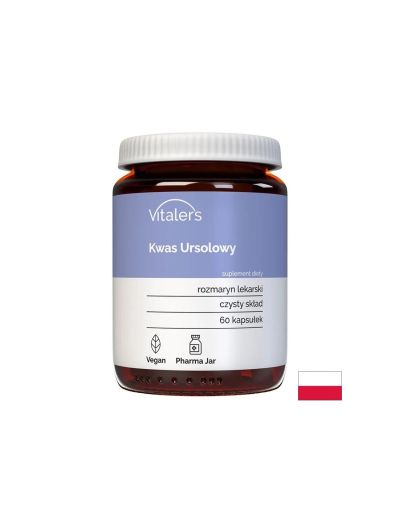 Урсолова киселина от розмарин – Възстановяване и тонус, 125 mg, 60 капсули