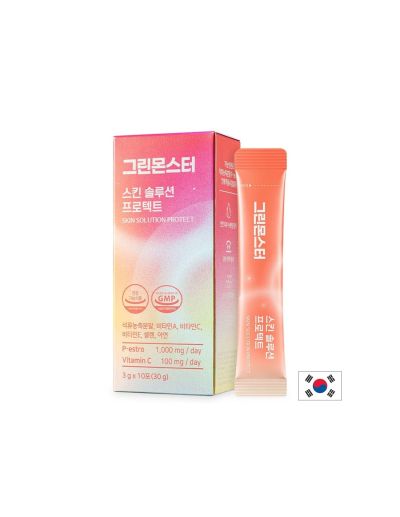 Елагова киселина + Витамини A, C, E – За сияйна кожа, 10 сашета