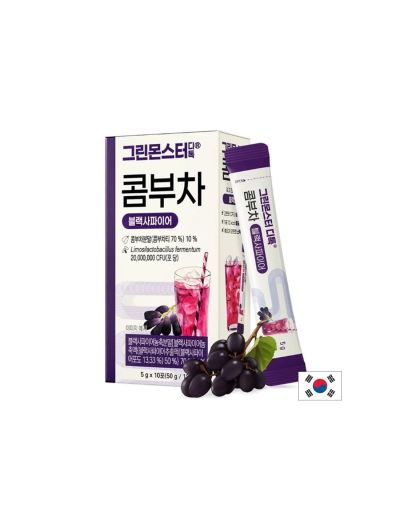 Комбуча с черно грозде – Храносмилане и антиоксидантна защита, 10 сашета