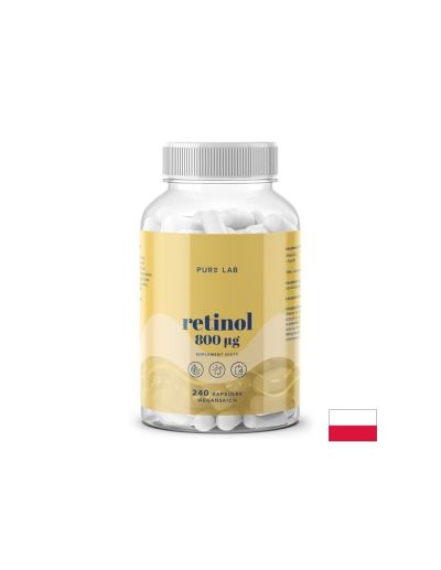 Витамин А – Зрение, кожа и имунитет, 800 µg х 240 капсули