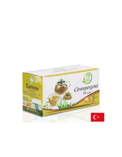 Чай от бял равнец – За храносмилане и женско здраве, 25 филтърни пакетчета