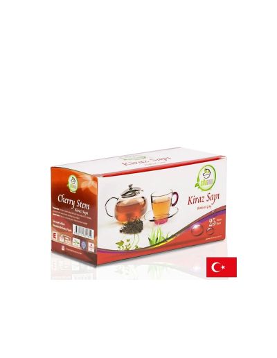 Чай от черешови дръжки – При задържане на течности, 25 филтърни пакетчета