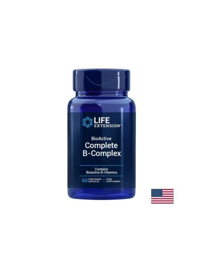 Биоактивен Витамин B комплекс – Енергия, нервна система и фокус, 60 капсули
