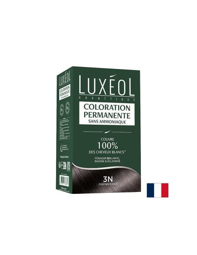 Трайна боя за коса без амоняк – Тъмно кестеняво 3N, с масла и растителни екстракти, 1 опаковка