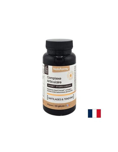 Комплекс за здрави стави с колаген, хиалуронова киселина и яйчена мембрана Ovomet®, 60 капсули