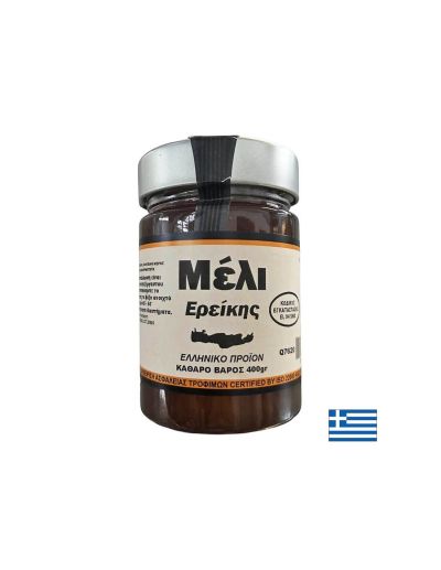 Пчелен мед от пирен от Крит – Натурален гурме мед с високо съдържание на минерали, 400 g