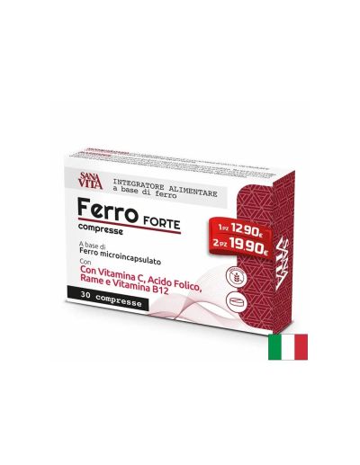 Желязо – При анемия, умора и ниски нива на желязо, 15 mg х 30 таблетки