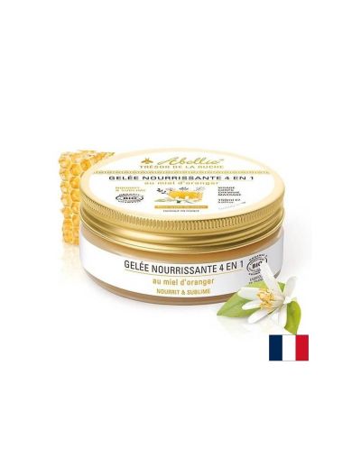 Подхранващо желе-маска с мед – За суха кожа, устни и изтощена коса, 150 ml